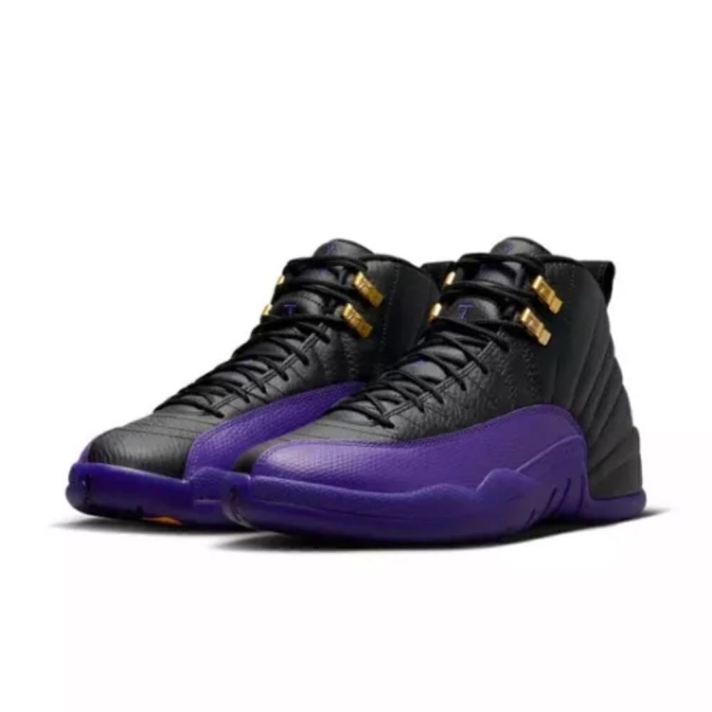 Air Jordan Retro 12 Field Purple Black Sneakers Size 12